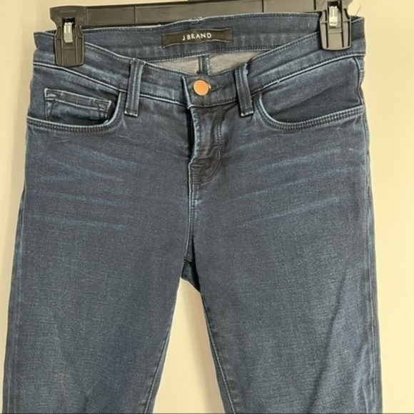 J Brand Dark Wash skinny ankle Jeans in Atmosphere size 24 - Picture 5 of 7